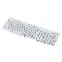 PS/2キーボード(ホワイト) ≪サンワサプライ≫ SKB-L1N 【送料無料】【離島 発送不可】