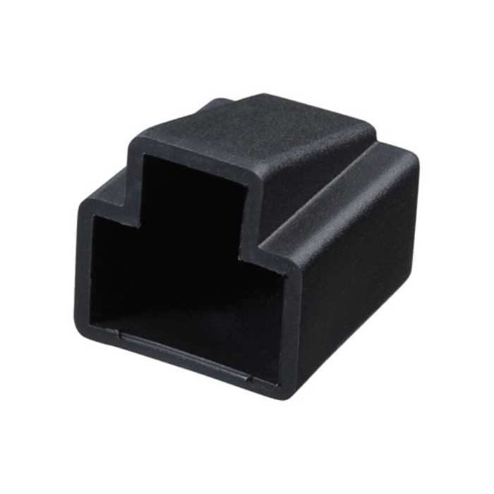 RJ-45プラグカバー(ブラック) ≪サンワサプライ≫ ADT-RJCVR2 【離島 発送不可】