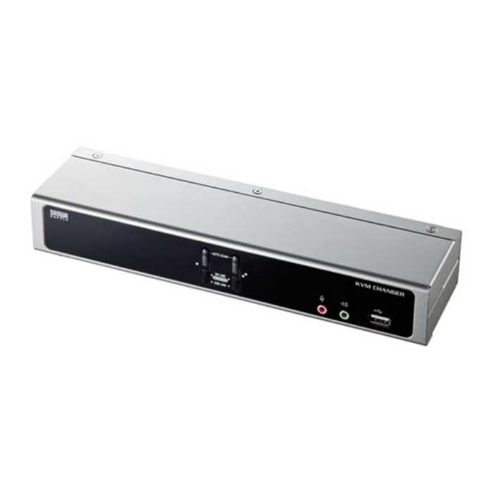 デュアルリンクDVI対応パソコン自動切替器(2:1) ≪サンワサプライ≫ SW-KVM2HDCN2 【送料無料】【離島 発送不可】