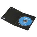 スリムDVDトールケース(1枚収納・10枚パック・ブラック) ≪サンワサプライ≫ DVD-TU1-10BKN 【離島 発送不可】