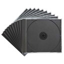 Blu-ray・DVD・CDケース(10枚セット・ブラック) ≪サンワサプライ≫ FCD-PN10BKN 【離島 発送不可】