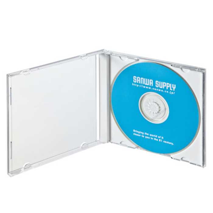 Blu-ray・DVD・CDケース（30枚セット・ホワイト）　≪サンワサプライ≫　FCD-PN30WN ...