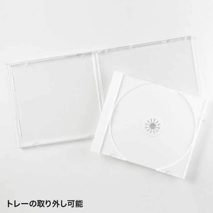 Blu-ray・DVD・CDケース（30枚セット・ホワイト）　≪サンワサプライ≫　FCD-PN30WN ...