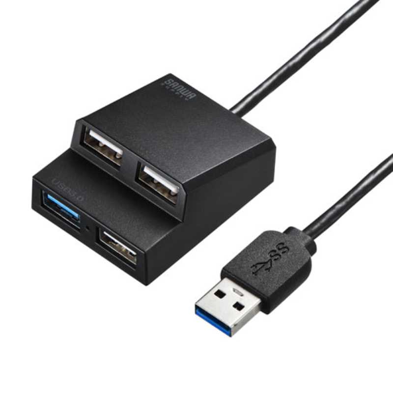 USB3.2Gen1+USB2.0コンボハブ　≪サンワ