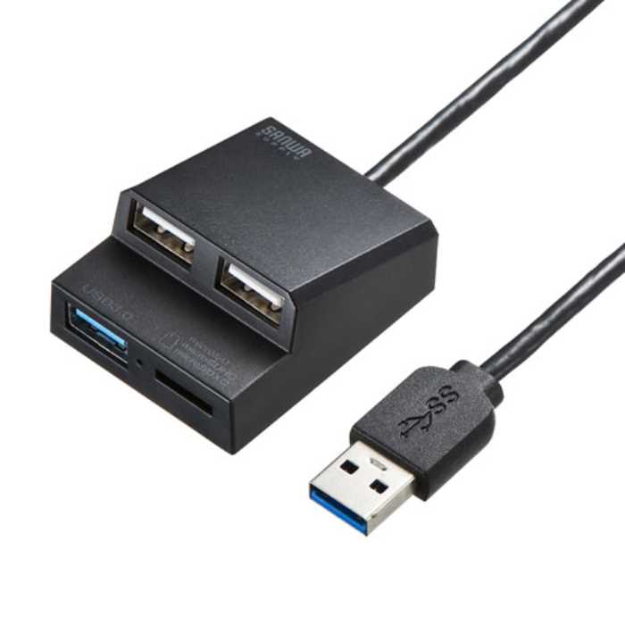 USB3.2Gen1+USB2.0R{nu@J[h[_[t@TTvC@USB-3HC315BKN@y sz