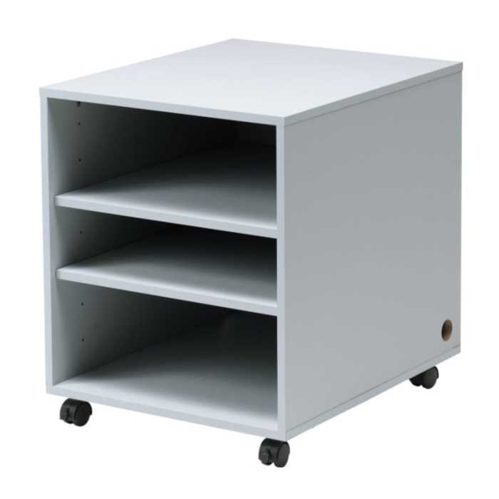 収納ボックス（W500×D600×H600mm・ライトグレー）　≪サンワサプライ≫　CP-051GY 【離島 発送不可】