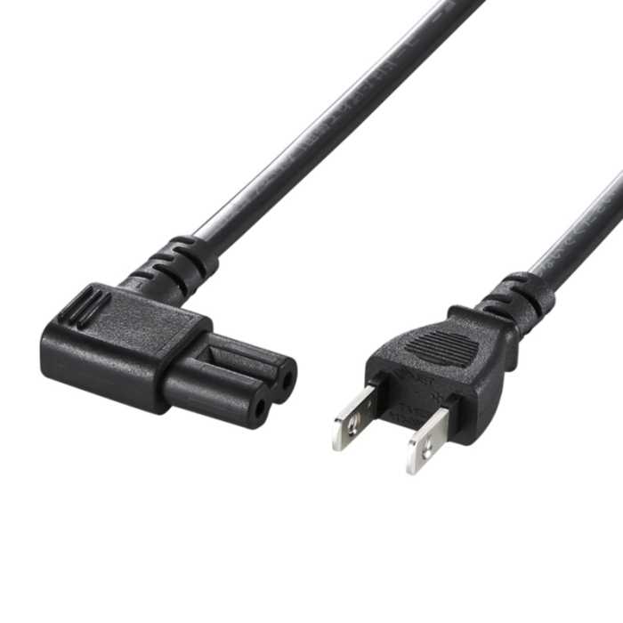 樂天商城 - 電源コード（2P・L型コネクタ・2m）　≪サンワサプライ≫　KB-DM2L-2 【離島 発送不可】