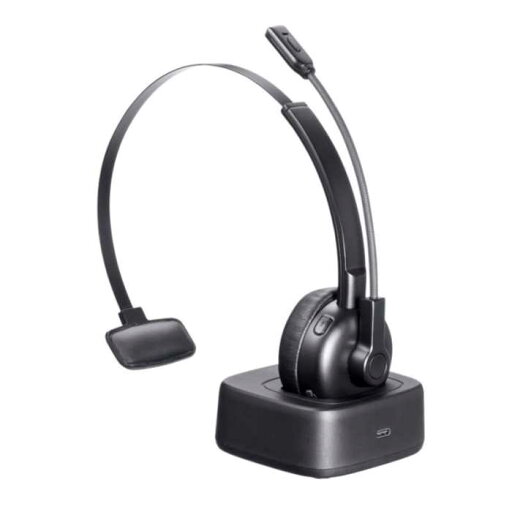Bluetoothヘッドセット(単一指向性マイク・充電クレードル付き) ≪サンワサプライ≫ MM-BTMH67BK 【送料無料】【離島 発送不可】 Bluetoothヘッドセット(単一指向性マイク・充電クレードル付き) ≪サンワサプライ≫ MM-BTMH67BK 【送料無料】【離島 発送不可】