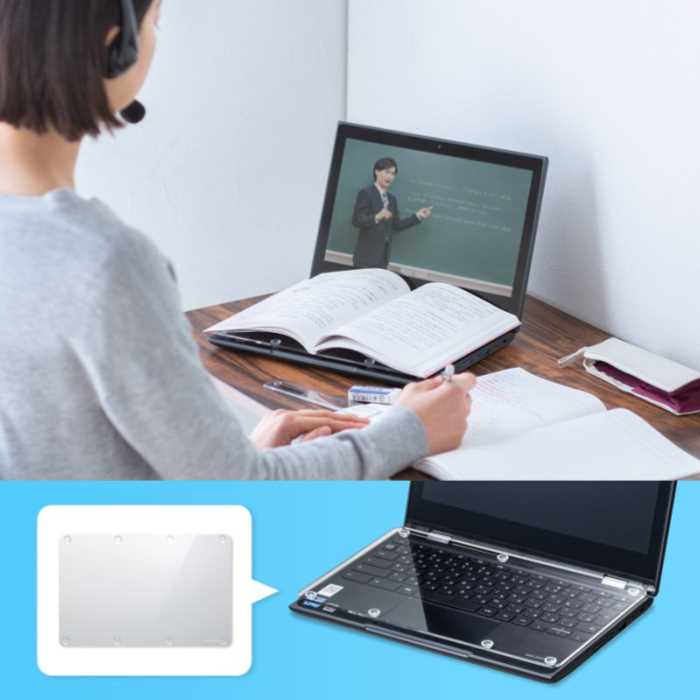 ノートPCキーボード用アクリルカバー（Chromebook 11.6型用）　≪サンワサプライ≫　PDA-STN64CL 【離島 発送不可】