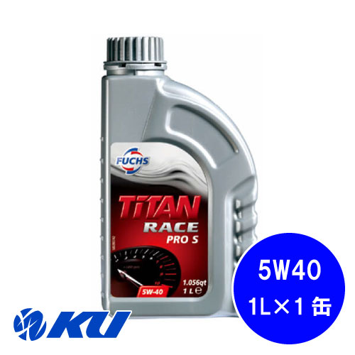  FUCHS TITAN RACE PRO S SAE 5w-40 1L1 API-SL/CF ACEA : A3,B3 󥸥󥪥 100󲽳ع եå  졼 ץ 5w40 A600888084