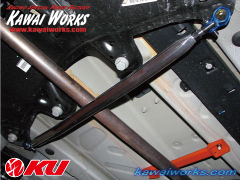 カワイ製作所 フロントモノコックバー フィアット 500 / 595 アバルト IM0680-MOF-00【沖縄・離島発送不可】【同梱発送/代引き不可】カワイワークス FIAT 500 / 595 ABARTH