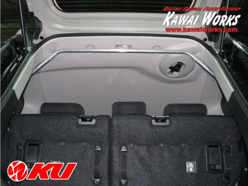 カワイ製作所 リヤピラーバー typeスクエア ダイハツ トール M900S '16/11〜 DA0420-PIE-00【沖縄・離島発送不可】【同梱発送/代引き不可】カワイワークス