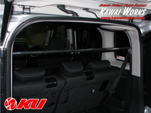 カワイ製作所 リヤピラーバー typeストレート ダイハツ トール M900S '16/11〜 DA0420-PIC-00【沖縄・離島発送不可】【同梱発送/代引き不可】カワイワークス