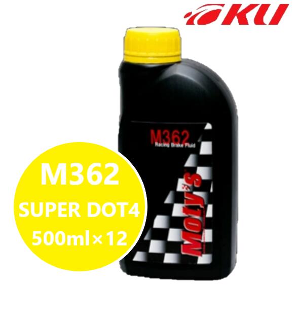 モティーズ M362 SUPER DOT4 500ml×12缶 ブレーキフルード Moty 039 s ストリート サーキット