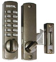 デジタルロック　引戸・ドア兼用玄関錠　スーパースリム30　SS-30　ブロンズ《H-04-4》