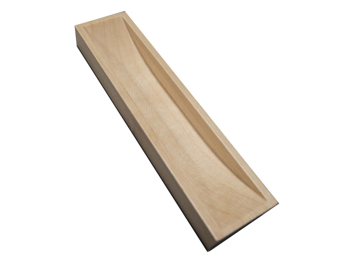 メープル　舟底戸引手　90mm　HWW-40【在庫有り】【メール便】【店頭受渡可能】