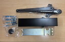 ニュースター ドアチェック PS-7002 ブラック パラレル型(ストップ付)ドアクローザー《H-06-14》【店頭受取可】【在庫あり】