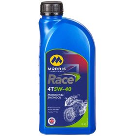 Morris Lubricants Race 4Tエンジンオイル Oil Viscosity 5W40Size1 Litre