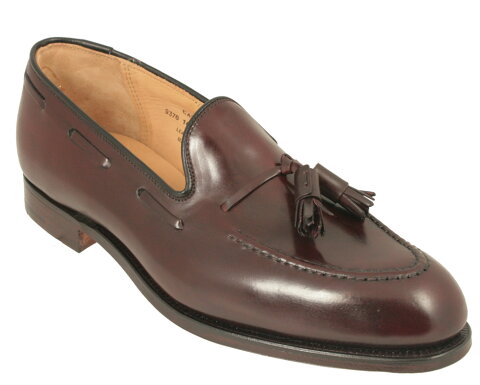 【Crockett and Jones】 Cavendish Calf ワイズE クロケット＆ジョーンズ　ローファー「キャベンディッシュ コードバン」バーガンティ コードバンレザーイギリス製　革靴　UKサイズ6〜12（日本サイズ24.5cm〜30.5cm）