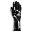 NEWモデル Sparco Lap Race Gloves スパルコ ラップ レース グローブ Black / White FIA 8856-2018