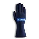 NEWf Sparco Land Classic Race Gloves XpR hNVbN [XO[u Navy Blue FIA 8856-2018