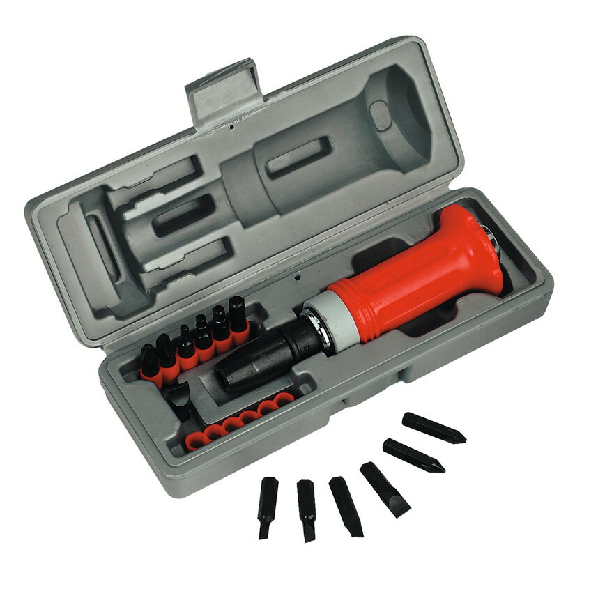 Sealey インパクトドライバセット15pc保護グリップ - AK2081 SEALEY IMPACT DRIVER SET 15PC PROTECTION GRIP - AK2081