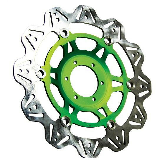EBC ブレーキビーシリーズグリーンハブオートバイブレーキディスク-VR4159GRN