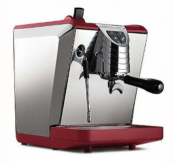 【Nuova Simonelli 】OSCAR ll (ヌオバ　シモネリ　オスカー2)　110V プロ用小型エスプレッソマシン　レッド＆シルバー　赤