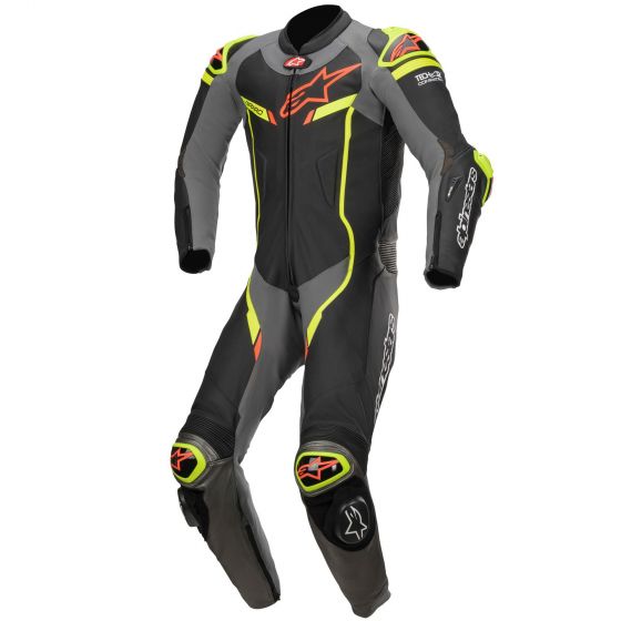 Alpinestars ѥ󥹥 GP Pro V2쥶ȥХ - Tech Air Compontanci Black / Metallic Grey / Fluro Yellow2 Х ȥХ 