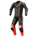 最安挑戦中 Alpinestars アルパインスターズ フュージョンレザーモーターサイクルスーツ Black / Red Fluro【 オートバイ バイク 2輪 スーツ suits】