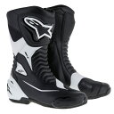 Alpinestars アルパインスターズ SMX S モーターサイクル ブーツ Black / White【2輪 バイク オートバイ 】