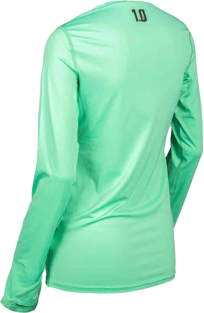 Klim クライム Solstice 1.0 2023 レディース ファンクショナル シャツ カラー:Mint_Green/Black