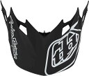 Troy Lee Designs トロイリーデザインズ SE4 Skooly ヘルメットピーク カラー:ブラック