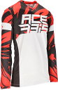 Acerbis アチェルビス MX J-Track 5 モトクロスジャージ カラー:ホワイト/レッド
