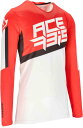 Acerbis アチェルビス X-Flex Four モトクロスジャージ カラー:ホワイト/レッド