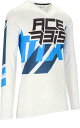 Acerbis アチェルビス X-Flex Three モトクロスジャージ カラー:ホワイト/ブルー