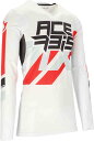 Acerbis アチェルビス X-Flex Three モトクロスジャージ カラー:ホワイト/レッド