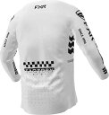 FXR Podium Gladiator 2023 ユースモトクロスジャージ カラー:ホワイト/ブラック