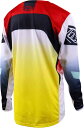 Troy Lee Designs トロイリーデザインズ GP Arc ユースモトクロスジャージ カラー:イエロー/レッド
