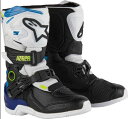 Alpinestars アルパインスターズ Tech 3S キッズモトクロスブーツ カラー:ホワイト/ブラック/ブルー