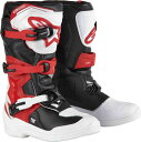 Alpinestars アルパインスターズ Tech 3S ユースモトクロスブーツ カラー:ホワイト/ブラック/レッド