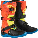 Alpinestars アルパインスターズ Tech 3S ユースモトクロスブーツ カラー:オレンジ/ブルー/イエロー