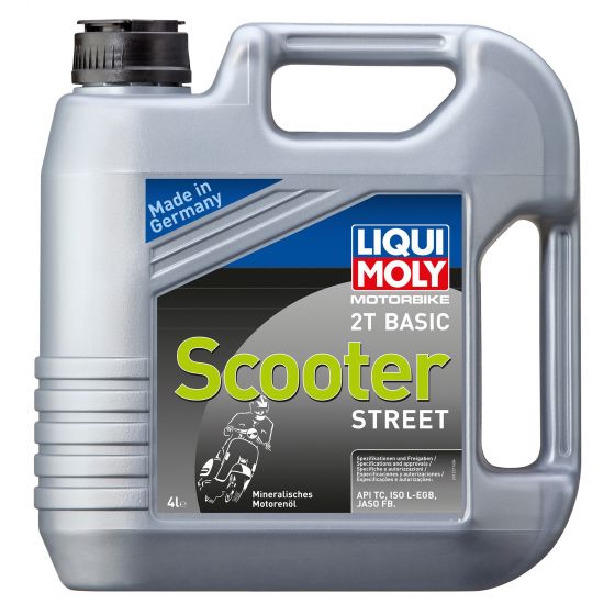 本国生産品 Liqui Moly リキモリ 2ストロークミネラル基本スクーターストリートオイル 【 バイク 2輪 オートバイ エンジンオイル ENGINE エンジン オイル メンテナンス 】