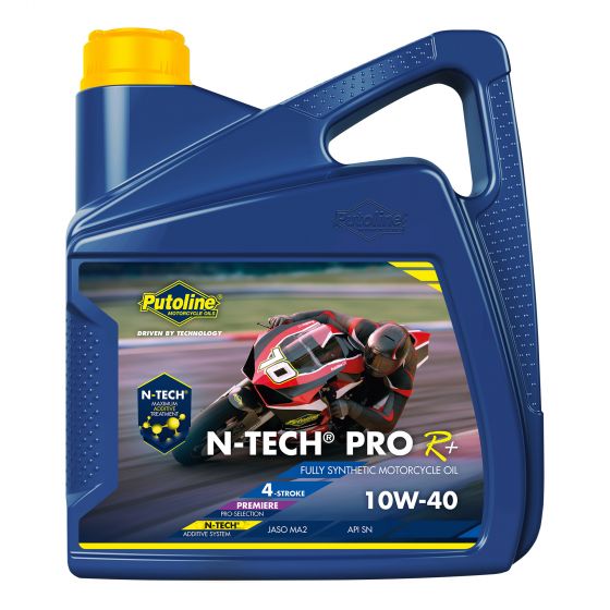 本国生産品 Putoline N-Tech Pro R +|Oil Viscosity:10W40 【 バイク 2輪 オートバイ エンジンオイル ENGINE エンジン オイル メンテナンス 】