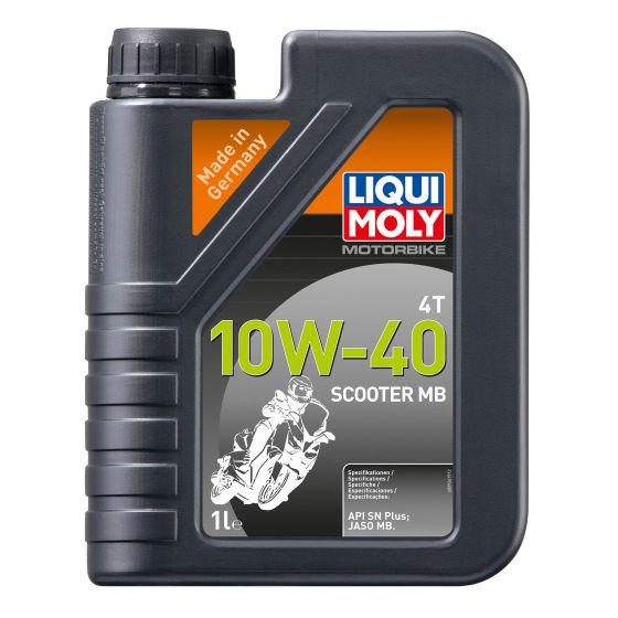 本国生産品 Liqui Moly リキモリ オイル4ストローク - スクーターMB - 10W-40 【 バイク 2輪 オートバイ エンジンオイル ENGINE エンジン オイル メンテナンス 】