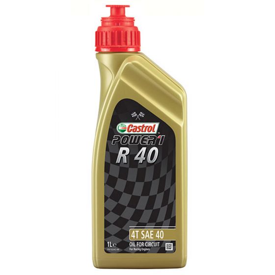 本国生産品 Castrol カストロール 電源1 R40エンジンオイル 【 バイク 2輪 オートバイ エンジンオイル ENGINE エンジン オイル メンテナンス 】