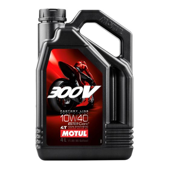 本国生産品 Motul モチュール 300Vファクトリーラインロードレース|Oil Viscosity:10W40 【 バイク 2輪 オートバイ エンジンオイル ENGINE エンジン オイル メンテナンス 】