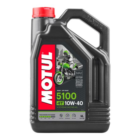 本国生産品 Motul モチュール 5100 4T Oil Viscosity:10W40 【 バイク 2輪 オートバイ エンジンオイル ENGINE エンジン オイル メンテナンス 】