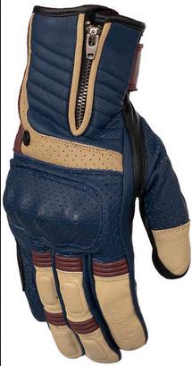 Rusty ラスティ Stitches Simon Retro モーターサイクルグローブ(2)