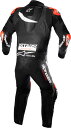 Alpinestars アルパインスターズ GP Plus V4 1ピースオートバイレザースーツ カラー:ブラック/ホワイト